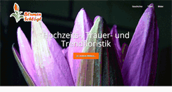 Desktop Screenshot of blumen-schloegl.at